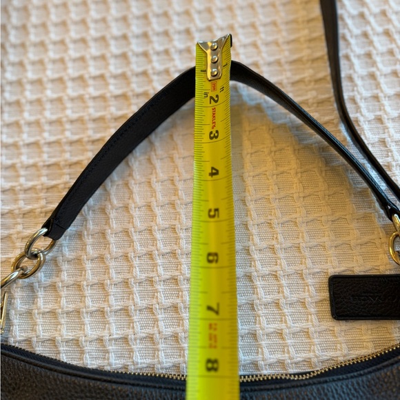 Coach Black Leather Shoulder Bag - Picture 8 of 13